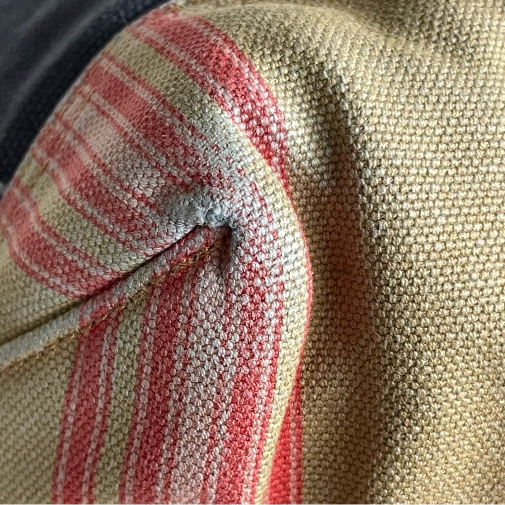 Paul Smith Navy and Tan Striped  Bag - Picture 10 of 15